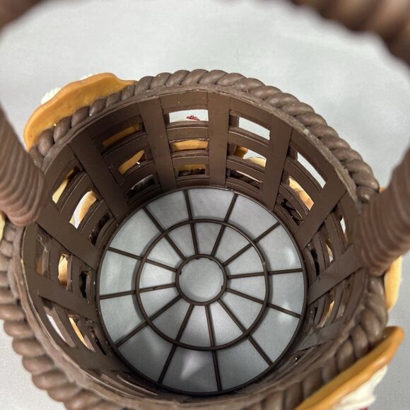 Clay Basket Of Cookies Centerpiece Holiday Sugar And Fruit Cookies - Picture 8 of 9